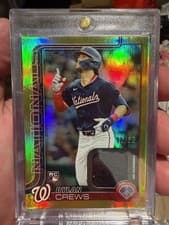 Dylan Crews 2025 Topps Real One Relics card