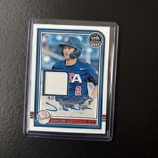 2025 Panini Stars & Stripes USA Baseball Alumni Signature Materials Jacob Wilson #USA-JW