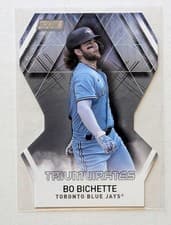 2021 Stadium Club Triumvirates Bo Bichette #T-29