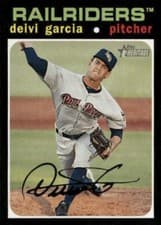 Deivi Garcia 2020 Topps Heritage Minor League card