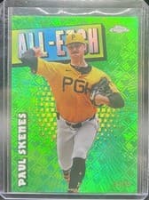 2025 Topps Chrome Logofractor Edition All-Etch Paul Skenes #CAE-18 card