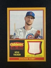2025 Topps Heritage Clubhouse Collection Relics Kyle Tucker #CCR-KT card