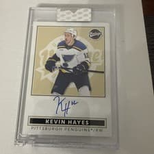 2024-25 Upper Deck Clear Cut Vintage Autos Kevin Hayes #VA-KH card