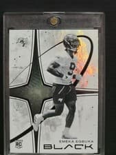 2025 Panini Black White Night Emeka Egbuka #23 card