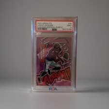 Lamar Jackson 2025 Panini Absolute Kaboom Vertical card