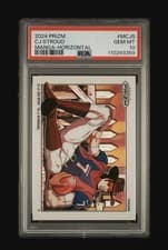 C.J. Stroud 2024 Panini Prizm Manga card