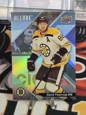 2024-25 Upper Deck Allure Base Set Photo Variations David Pastrnak #88 card