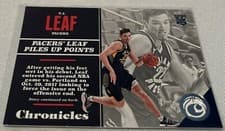 T.J. Leaf 2017 Panini Chronicles card