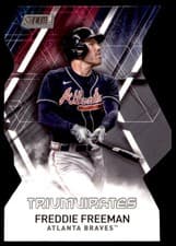 2021 Stadium Club Triumvirates Freddie Freeman #T-4