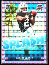 2025 Panini Mosaic Splash Mosaic Ashton Jeanty #14 card