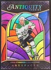 2024-25 Upper Deck Artifacts Antiquity Rookies Logan Stankoven #ATR-4 card