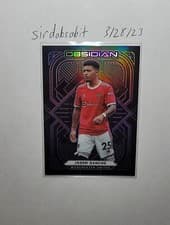 Jadon Sancho 2021 Panini Obsidian card