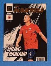 Erling Haaland 2022 Panini Donruss Net Marvels card