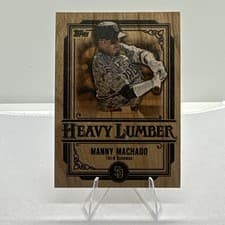 2025 Topps Heavy Lumber Manny Machado #HL-33 card