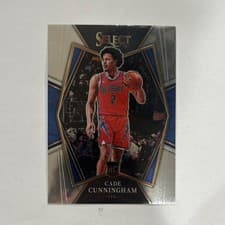 Cade Cunningham 2021 Panini Select card