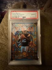 Shedeur Sanders 2025 Panini Mosaic Stained Glass card