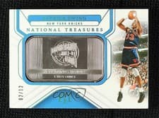 2024-25 Panini National Treasures Silver HOF Logo Patrick Ewing #7 card