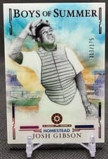 2025 Panini Boys of Summer Base Set Josh Gibson #2 card