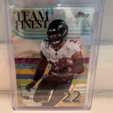 2025 Finest Team Finest Derrick Henry #TF-4 card