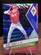Mike Trout 2018 Panini Chronicles Phoenix card