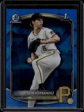 Seth Hernandez 2025 Bowman Draft Sapphire Base Set card
