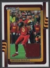 Jayden Daniels 2025 Donruss Donruss Threads card