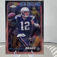 Tom Brady 2024 Topps Chrome card