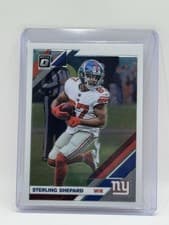 Sterling Shepard 2019 Donruss Optic card