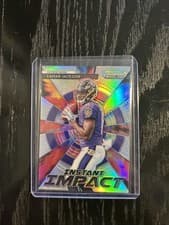 Lamar Jackson 2018 Panini Prizm Instant Impact card