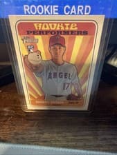 2018 Topps Heritage Rookie Performers Shohei Ohtani #RP-SO