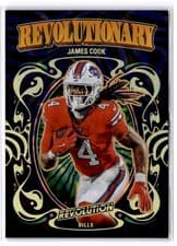 2025 Panini Revolution Revolutionary James Cook #26 card