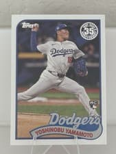 Yoshinobu Yamamoto 2024 Topps Update 1989 card