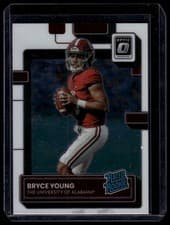Bryce Young 2023 Panini Chronicles Draft Picks Donruss Optic Rated Rookie card