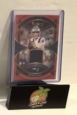 2025 2024 Panini Select Rookie Swatches Prizm Drake Maye #RS-DME