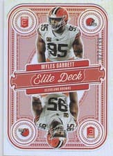 2025 Donruss Elite Elite Deck Myles Garrett #11 card