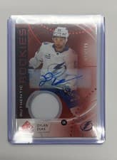 2025-26 SP Game Used Authentic Rookies Dylan Duke #AR-DD card