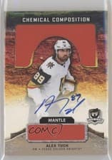Alex Tuch 2020 Upper Deck The Cup Chemical Composition Mantle Autographs card