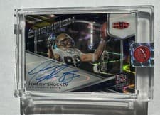 2024 Panini Spectra Champion Signatures Jeremy Shockey #CS-JSY