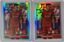 Benjamin Sesko 2021 Topps Merlin Chrome UEFA card