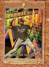 2024 Topps Chrome Logofractor Edition Chrome All-Etch Rookie Rush Junior Caminero #CERL-5 card