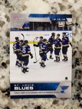 St. Louis Blues 2019 Topps Now NHL Stickers card