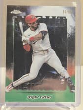 Dylan Crews 2025 Topps Update Night Terrors card