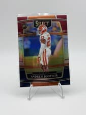 Andrew Booth Jr. 2022 Panini Select Draft Picks card