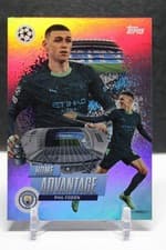 2025-26 Topps UEFA Club Competitions Home Pitch Advantage Phil Foden #HP-14 card