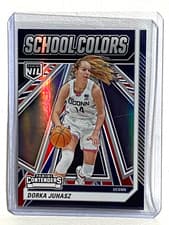 Dorka Juhasz 2024 Panini UConn Contenders School Colors card