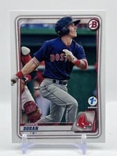 Jarren Duran 2020 Bowman Draft 1st Edition card