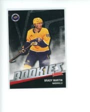 Brady Martin 2026 Upper Deck National Hockey Card Day UD Victory Black Rookie card
