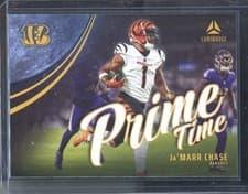 2025 Panini Luminance Prime Time Ja'Marr Chase #4 card