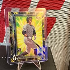 2025 Topps Chrome Radiating Rookies Ben Rice #RR-15 card