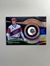 2025 Topps Tribute Milestone Relics Shohei Ohtani #MRB-SHO